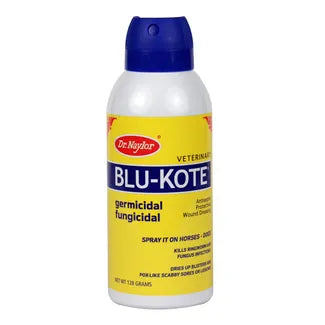 Blu-Kote Veterinary Antiseptic Protective Wound Dressing - Aerosol, 128 gm