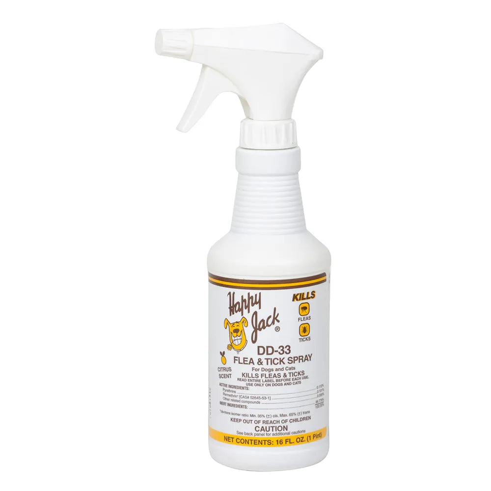 DD-33 Flea & Tick Spray for Dogs and Cats