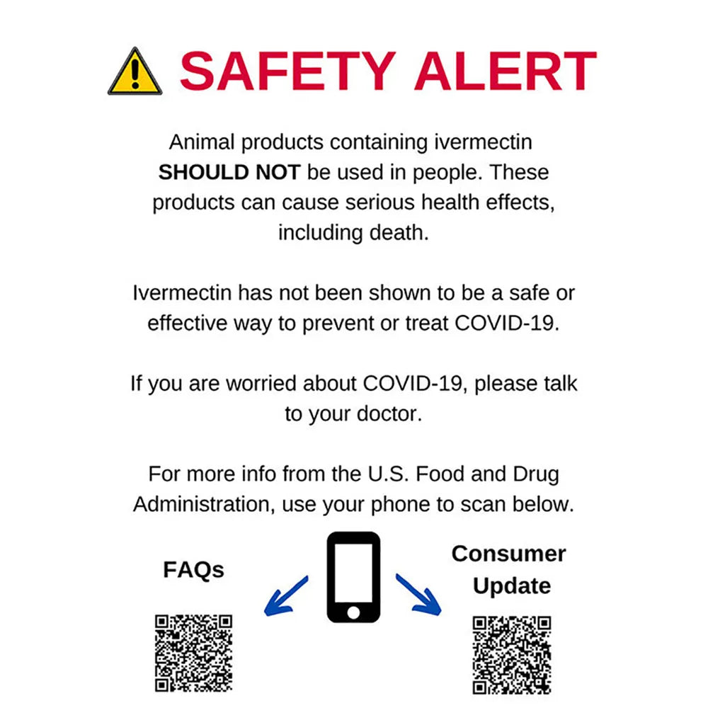 Agri-Mectin (Ivermectin) Cattle and Swine Dewormer Injection
