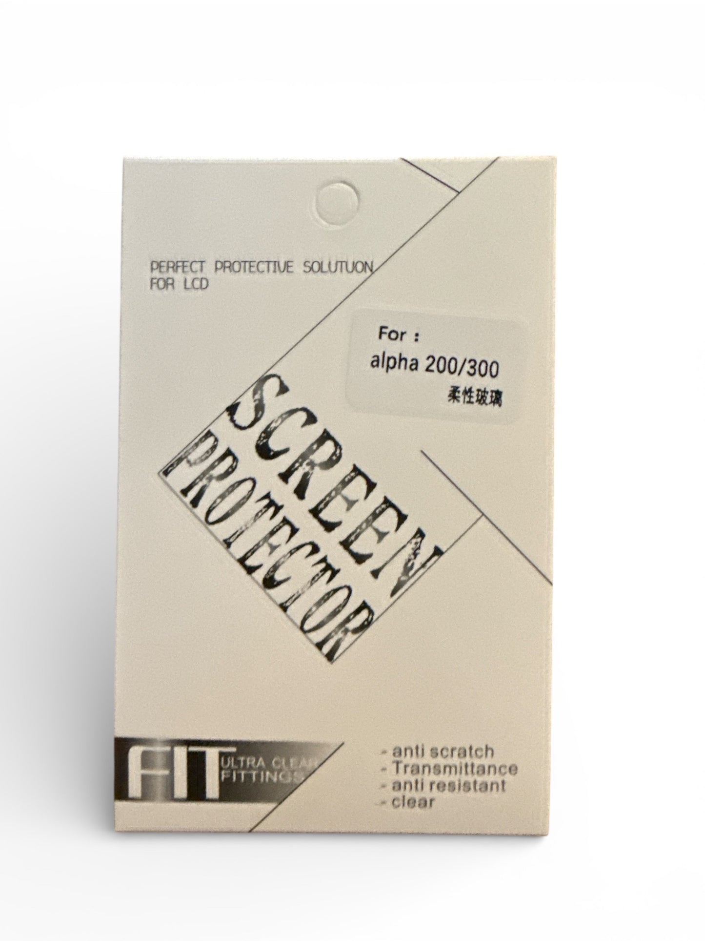 HOS Alpha 300/300i, 200/200i and 200Plus Screen Protectors