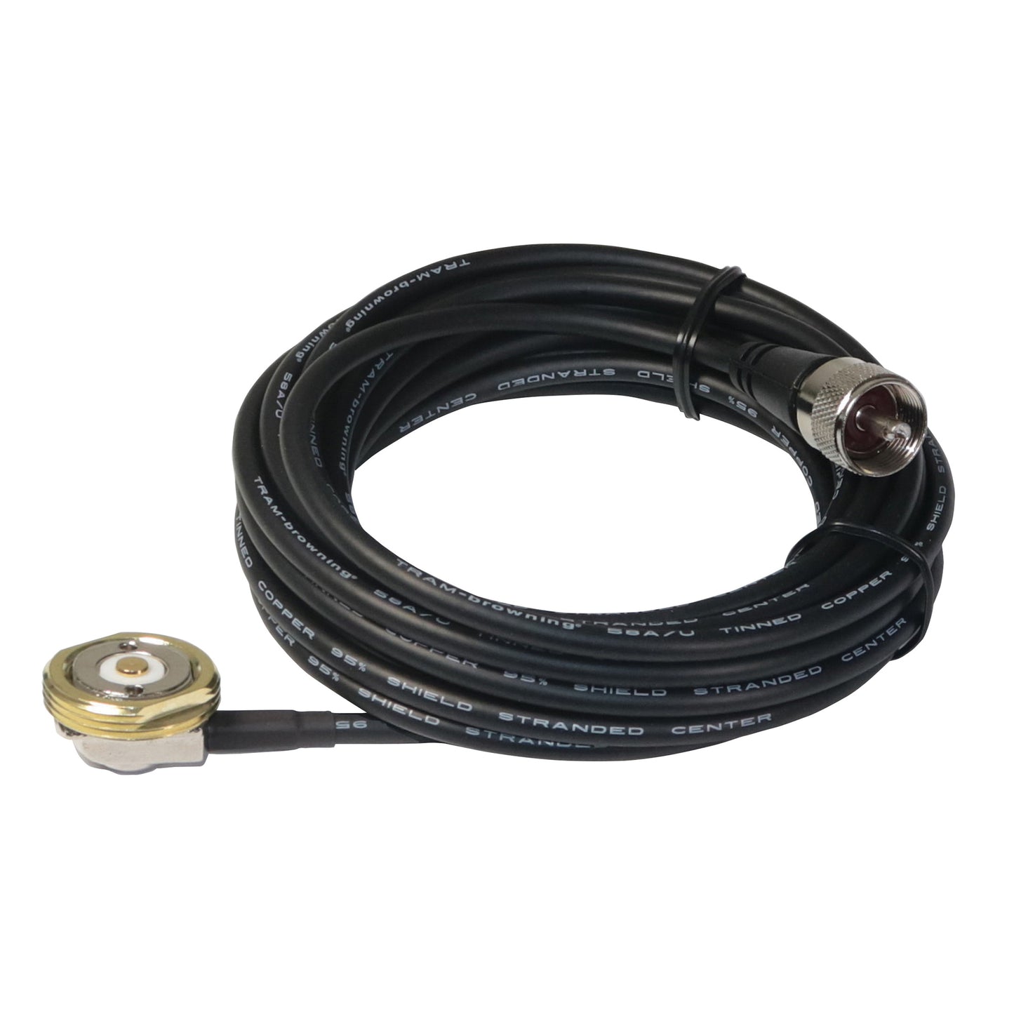 ANTENNA NMO MOUNT 3/4" HOLE WITH COAXIAL RG58 CABLE