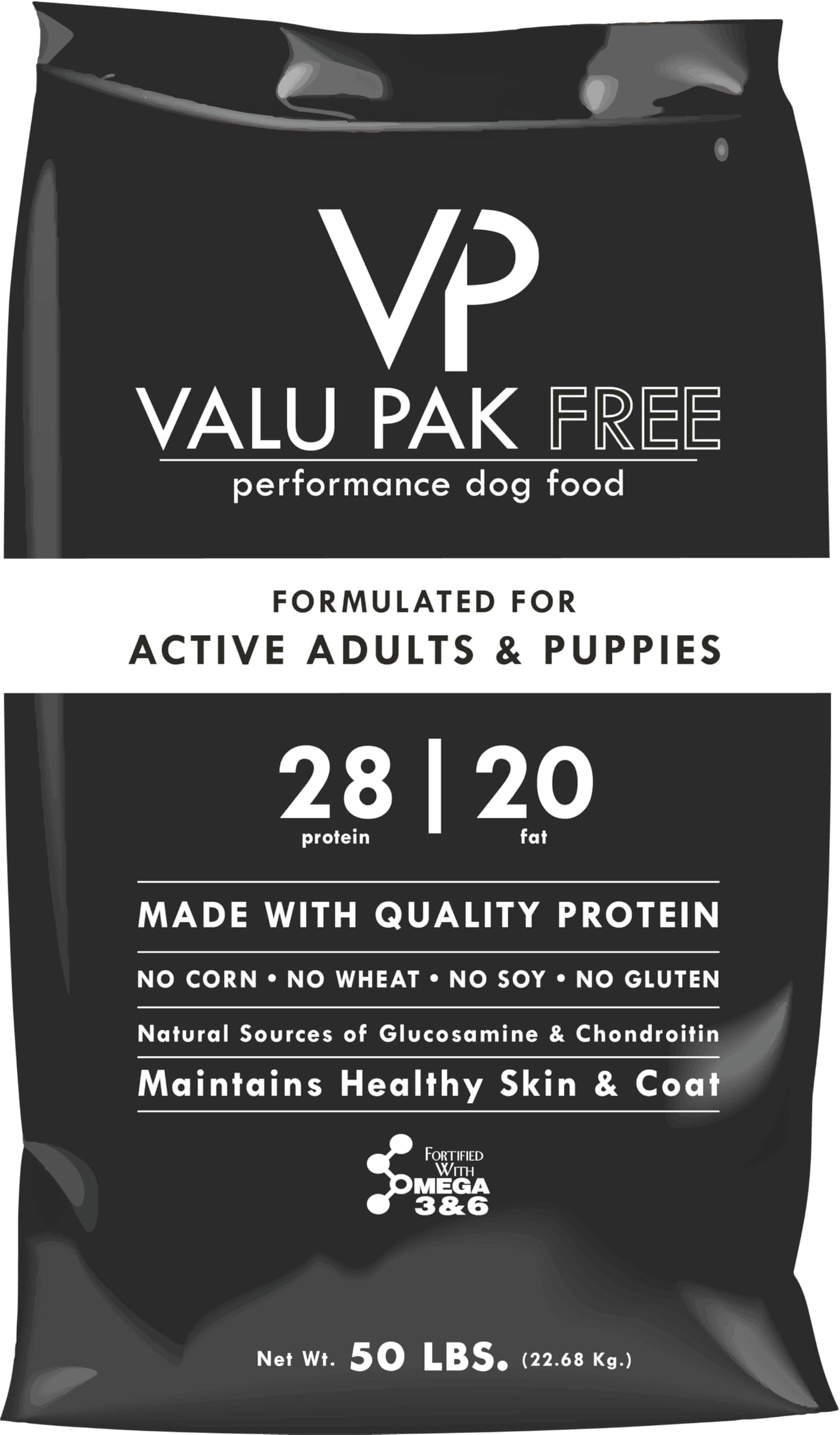 Valu Pak 28/20 Black Bag