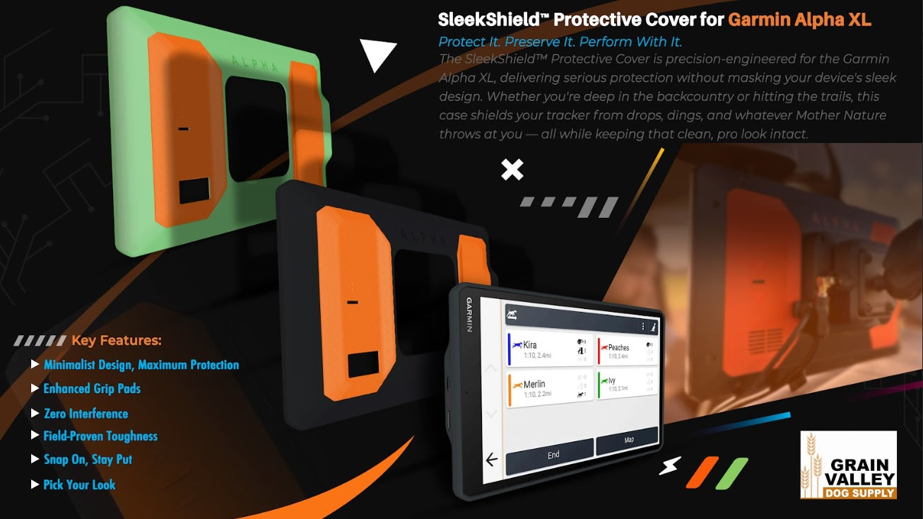 SleekShield™ Protective Cover for Garmin Alpha XL