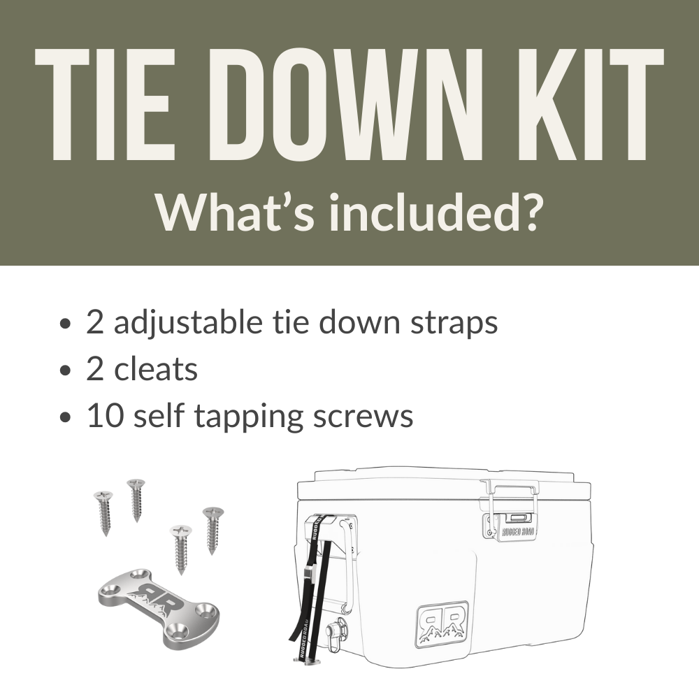 RUGGED ROAD COOLER TIE DOWN KIT