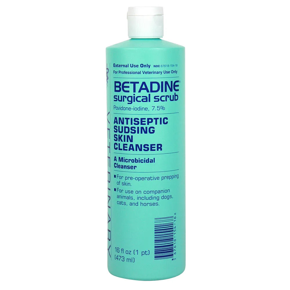 Betadine Antiseptic Skin Cleanser Surgical Scrub