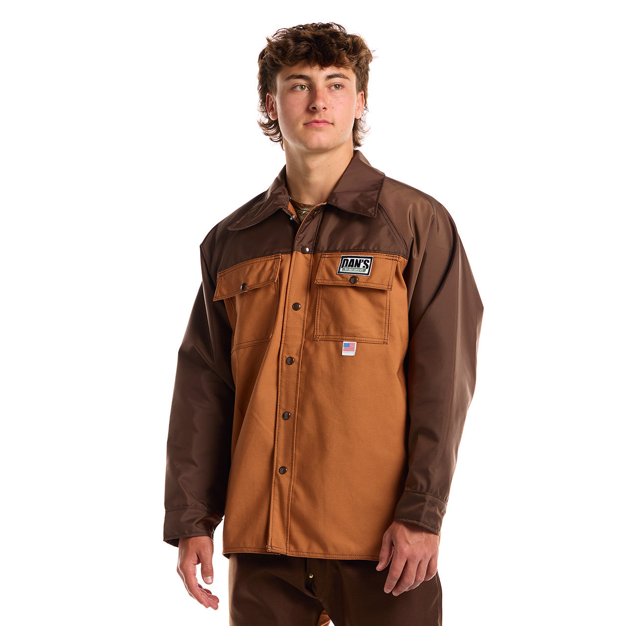 Dan's Brown Duck Shirt