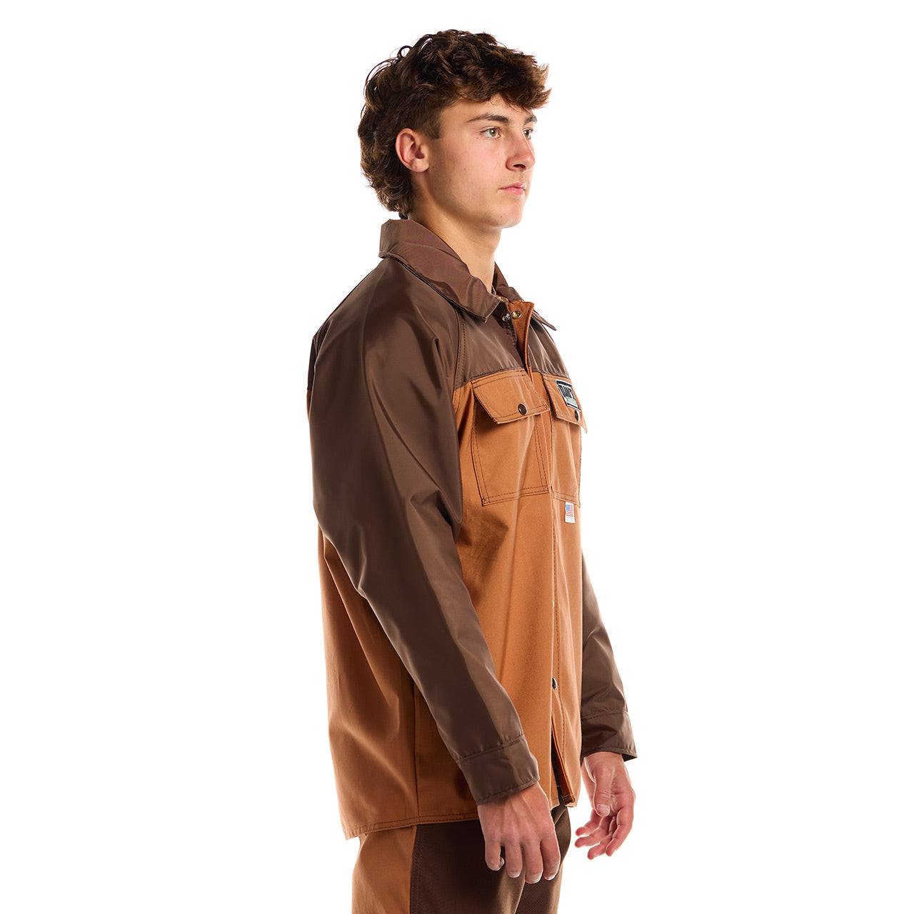Dan's Brown Duck Shirt