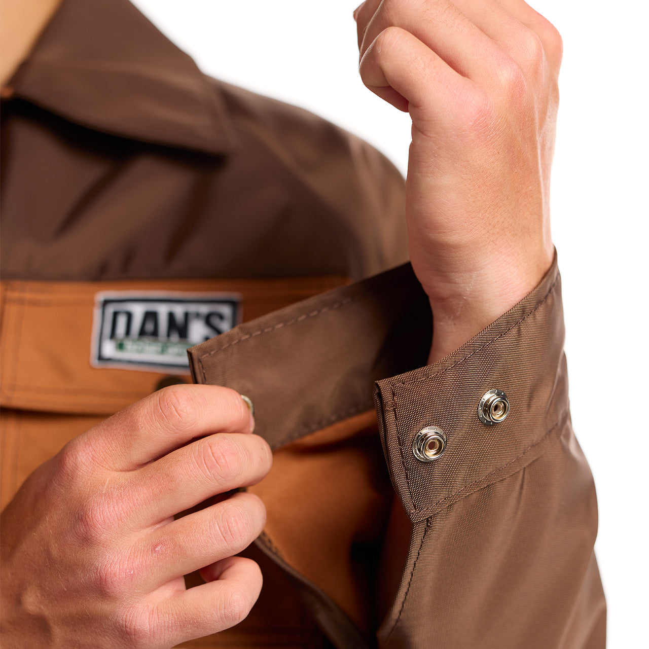 Dan's Brown Duck Shirt