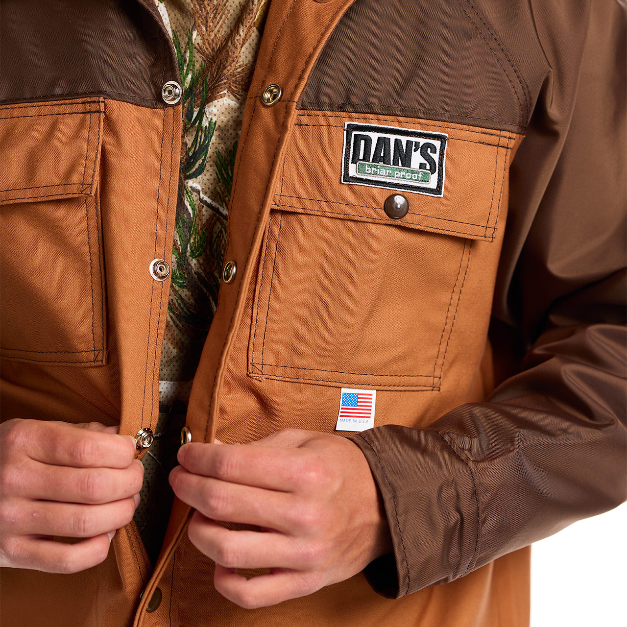 Dan's Brown Duck Shirt