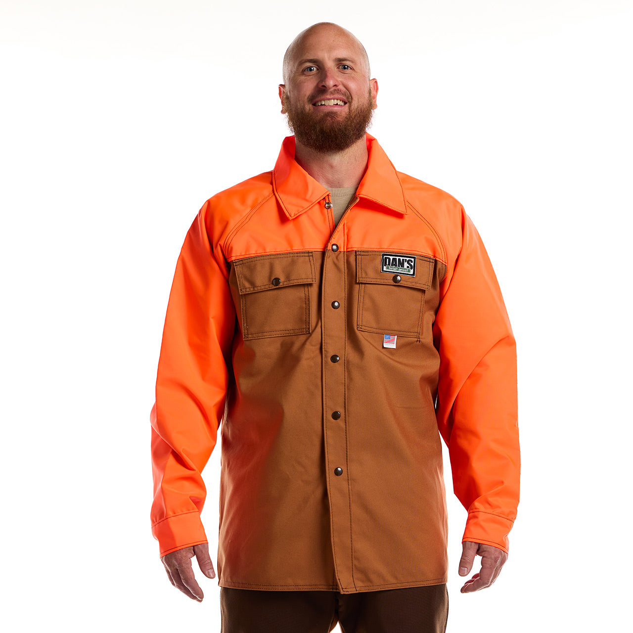 Dan's Brown Duck Shirt