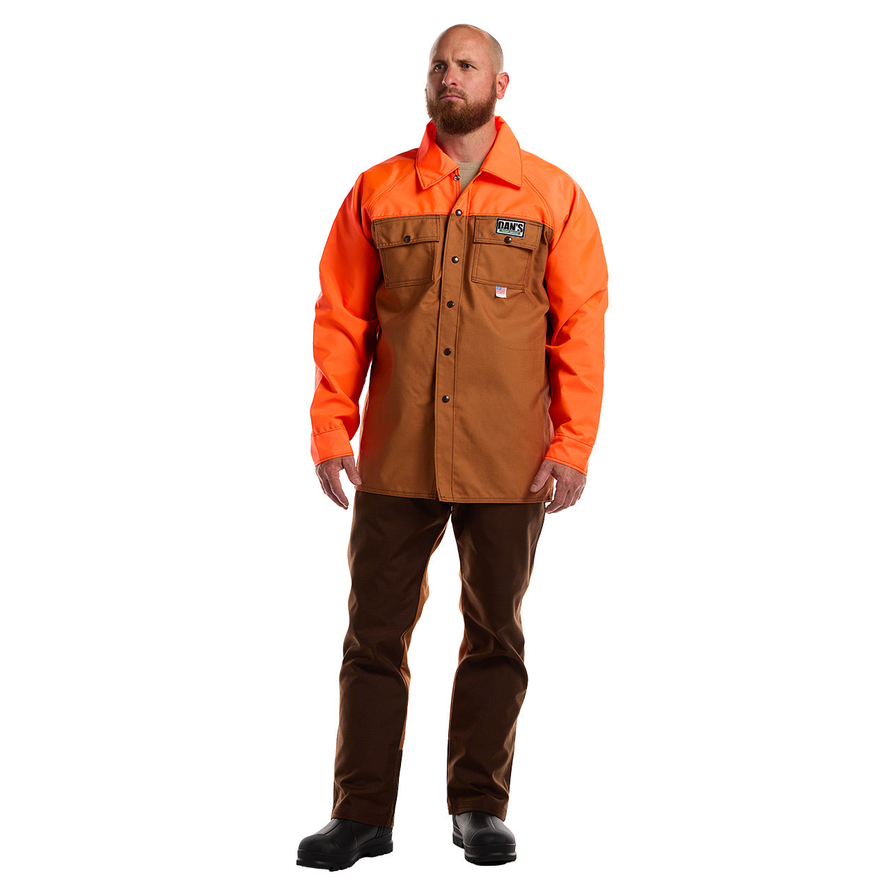 Dan's Brown Duck Shirt