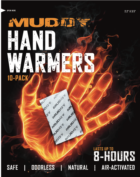 MUDDY DISPOSABLE HAND WARMERS 3/CT