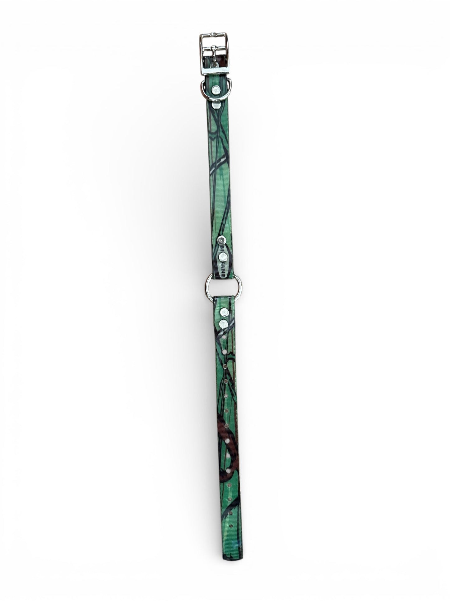 HOS 3/4" Camo Premium Center Ring Dog Collar