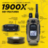 Dogtra 1902X 2-Dog Unit