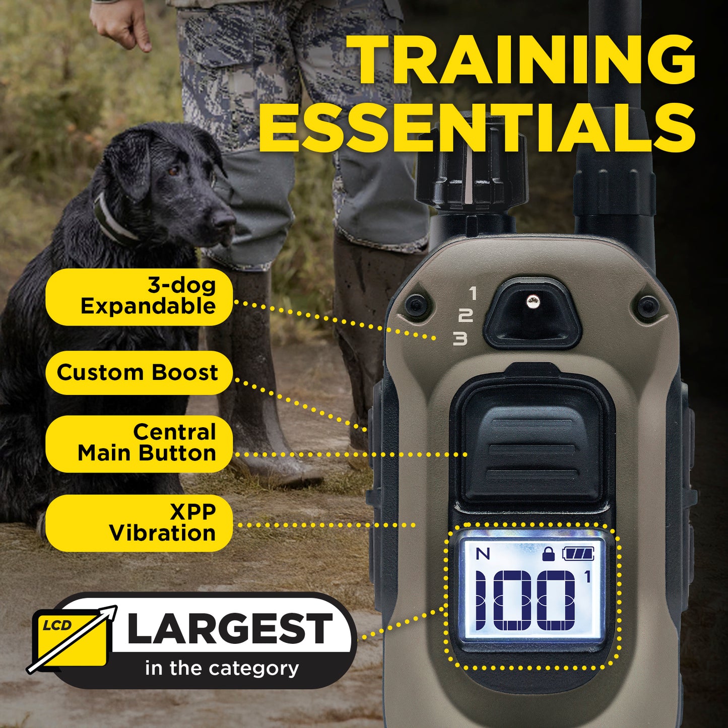 Dogtra 1900X 1-Dog Unit