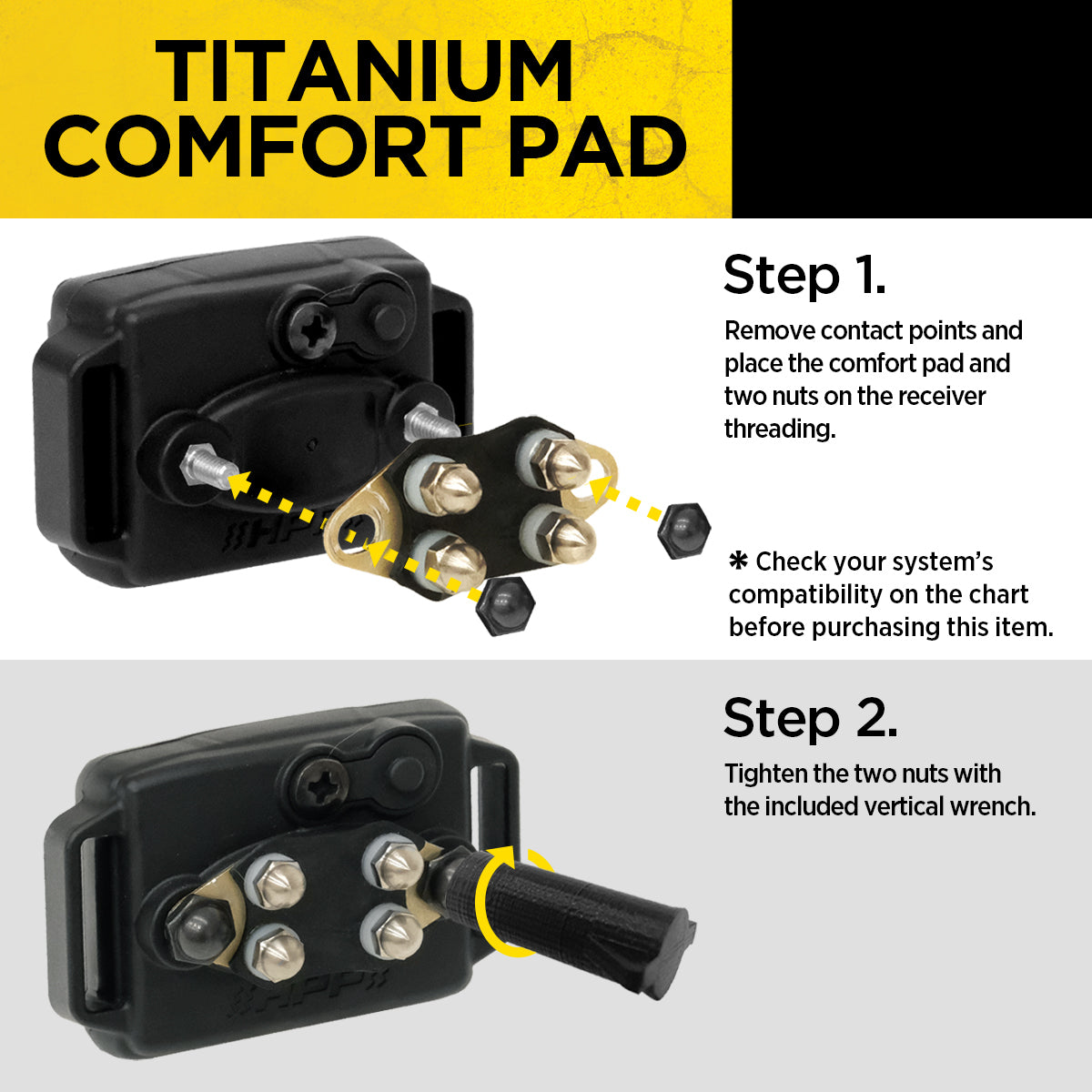 Titanium Comfort Pad