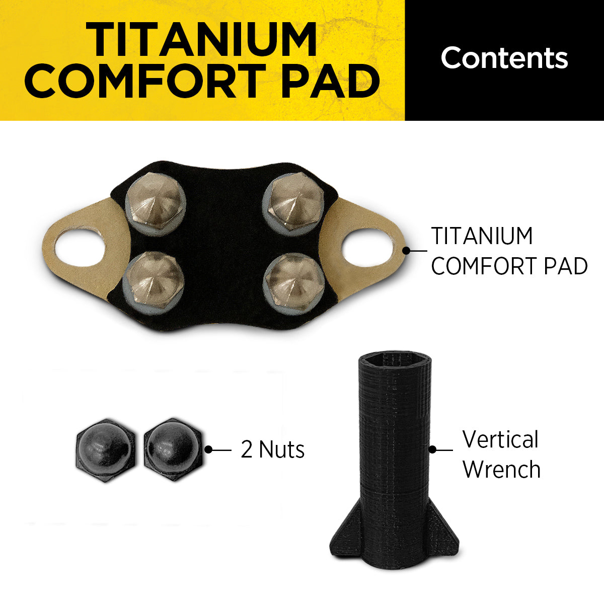 Titanium Comfort Pad