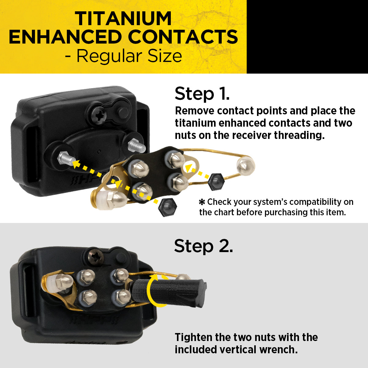 Titaniam Enhanced Contacts – Regular