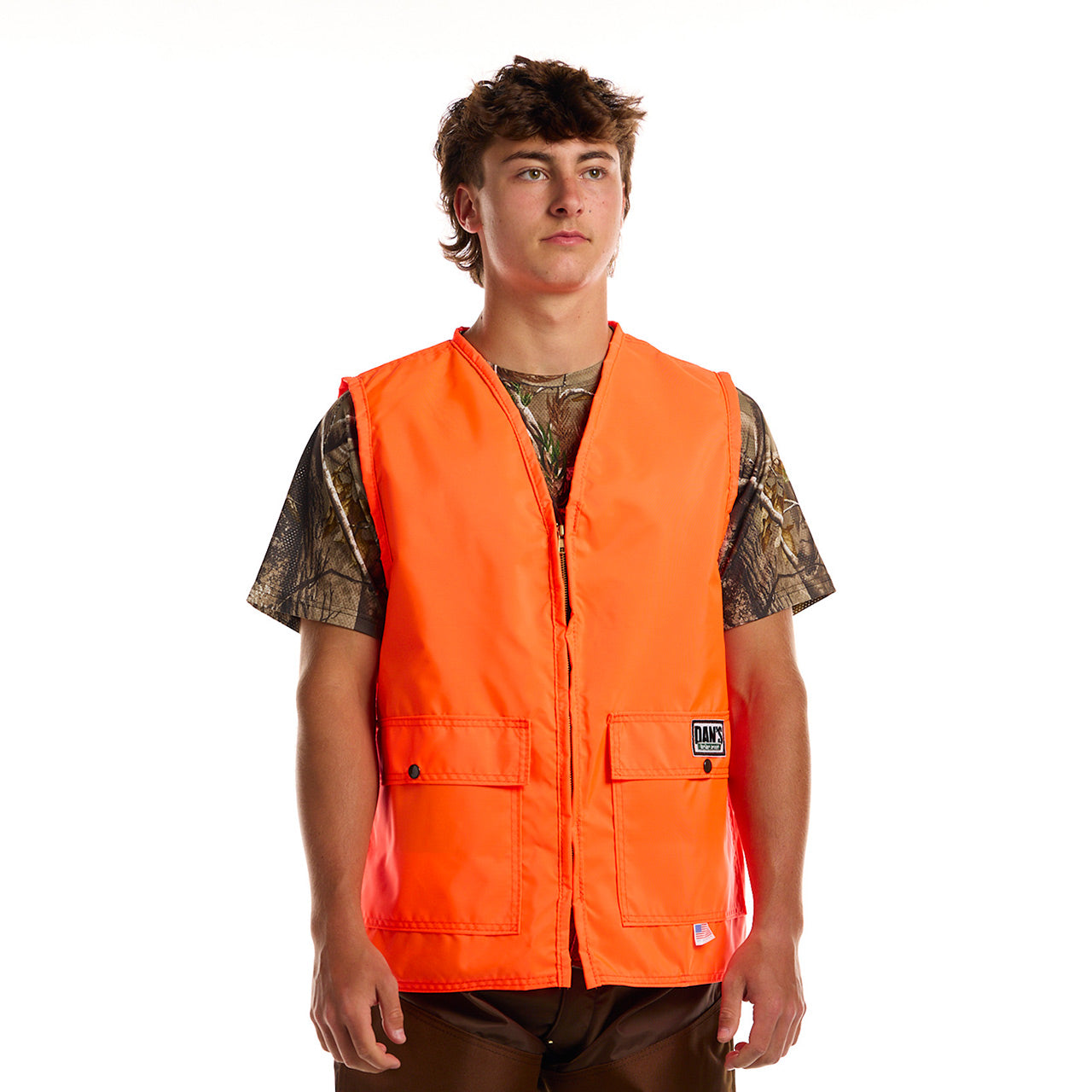 Dan's HD Blaze Orange Vest