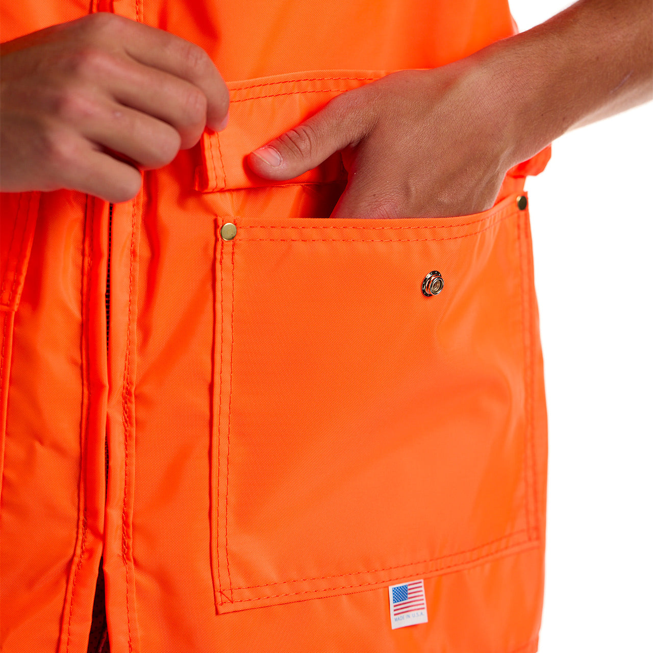 Dan's HD Blaze Orange Vest