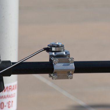 Tram® Stainless Steel NMO Mirror Mount Single Groove with 17-Ft. Coaxial Cable and PL-259 Connector