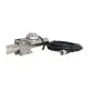 Tram® Stainless Steel NMO Mirror Mount Single Groove with 17-Ft. Coaxial Cable and PL-259 Connector