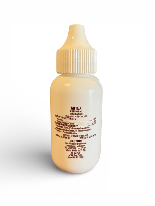 Mitex Dog and Cat Ear Mite Treatment
