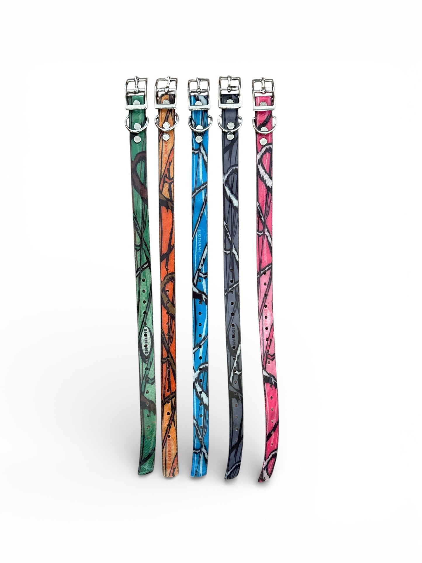 HOS 3/4" Camo Premium D Ring Dog Collar