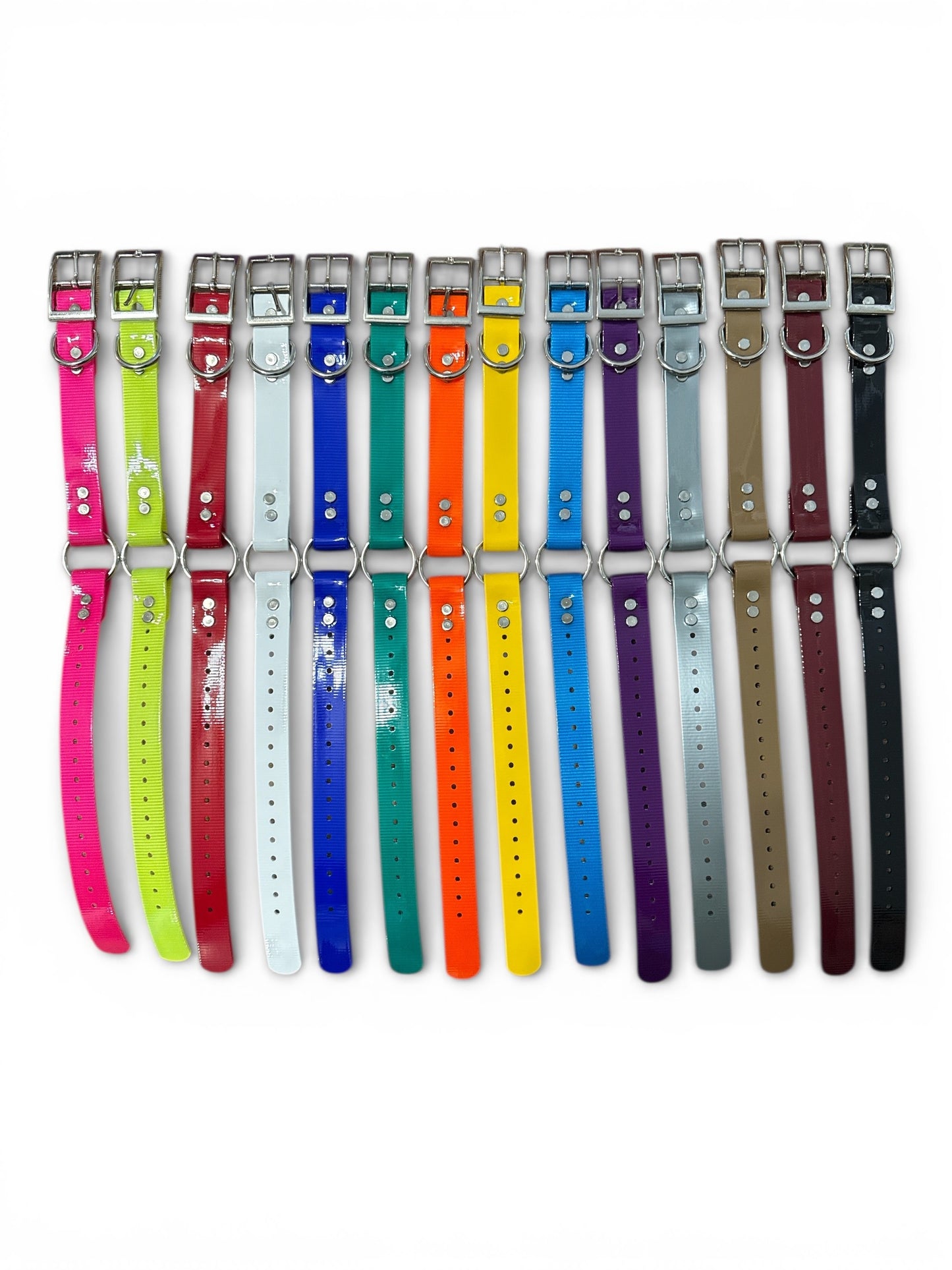 HOS 1" Solid Premium Center Ring Dog Collar