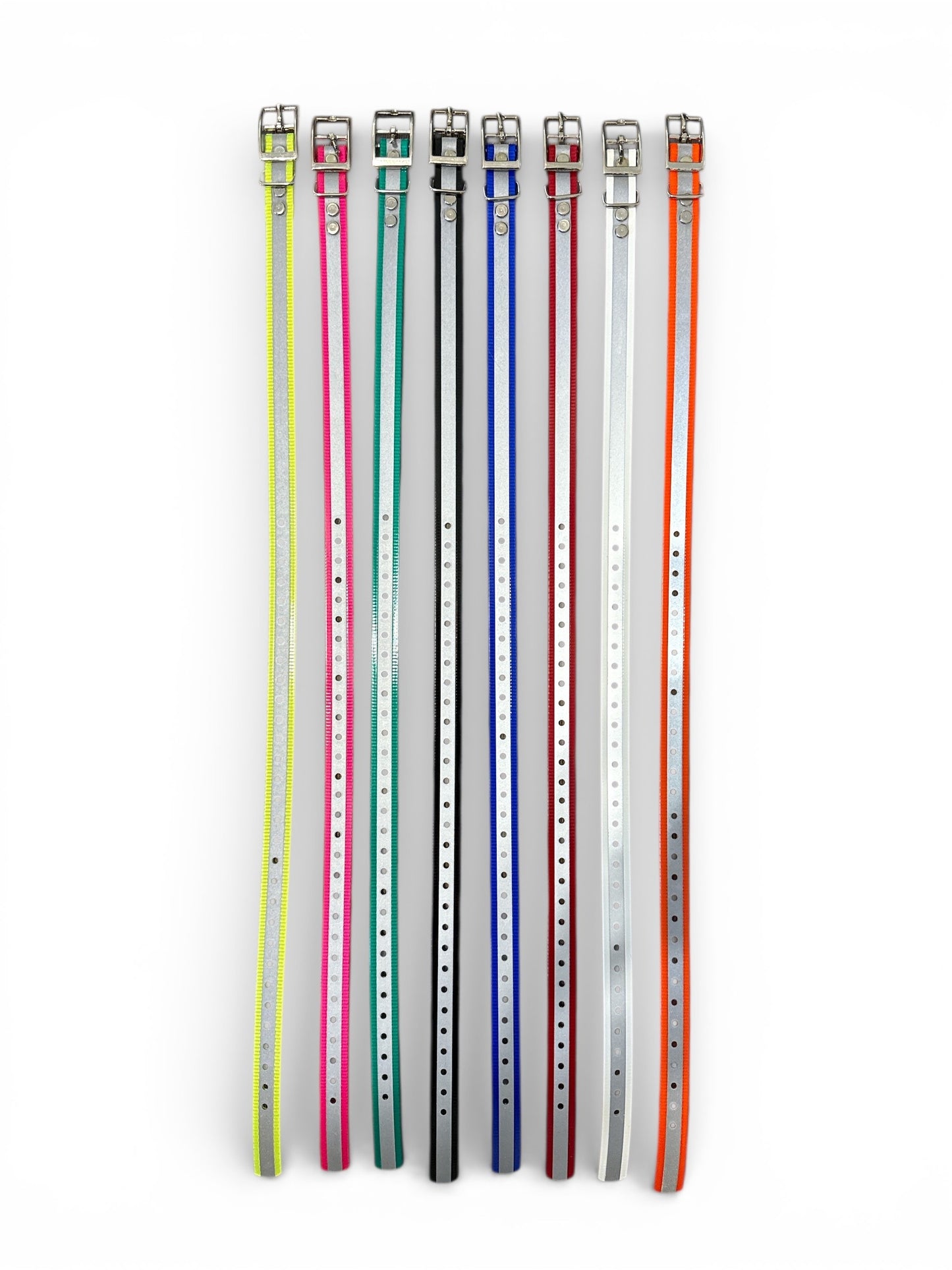 HOS 3/4" Reflective Premium Replacement Dog Collar Strap for Garmin