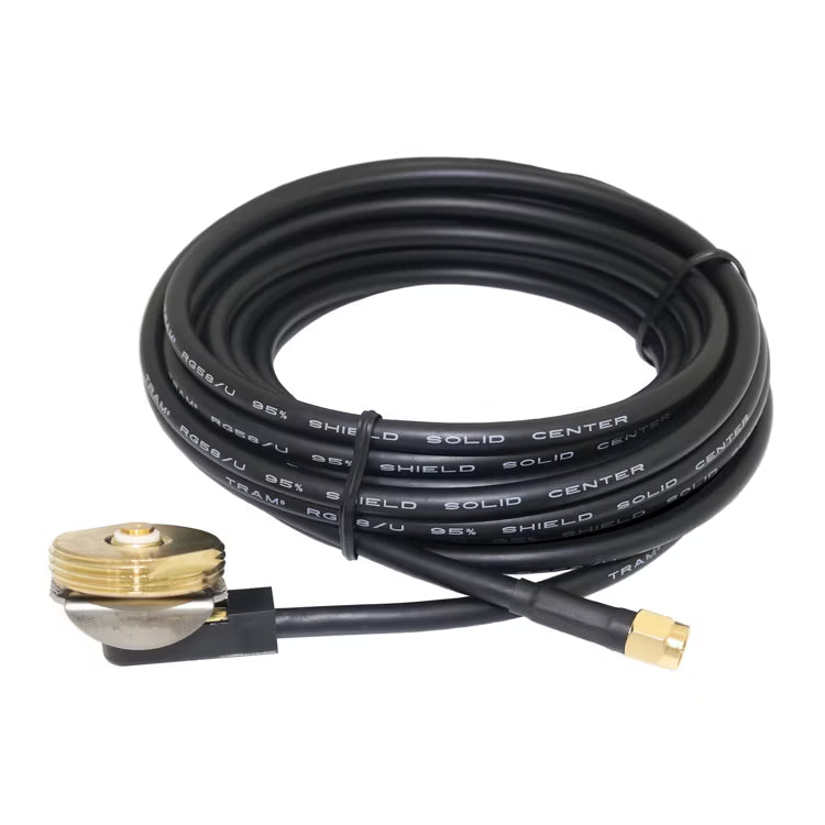 ANTENNA NMO MOUNT 3/4" HOLE WITH COAXIAL RG58 CABLE
