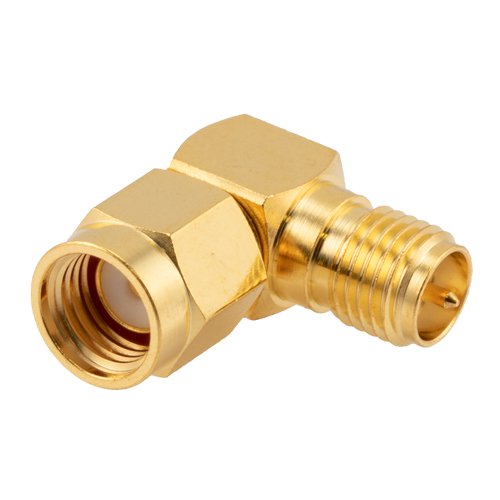 Right-Angled Adapter SMA male to female connector