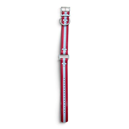HOS 1 1/2" Reflective Premium Center Ring Dog Collar