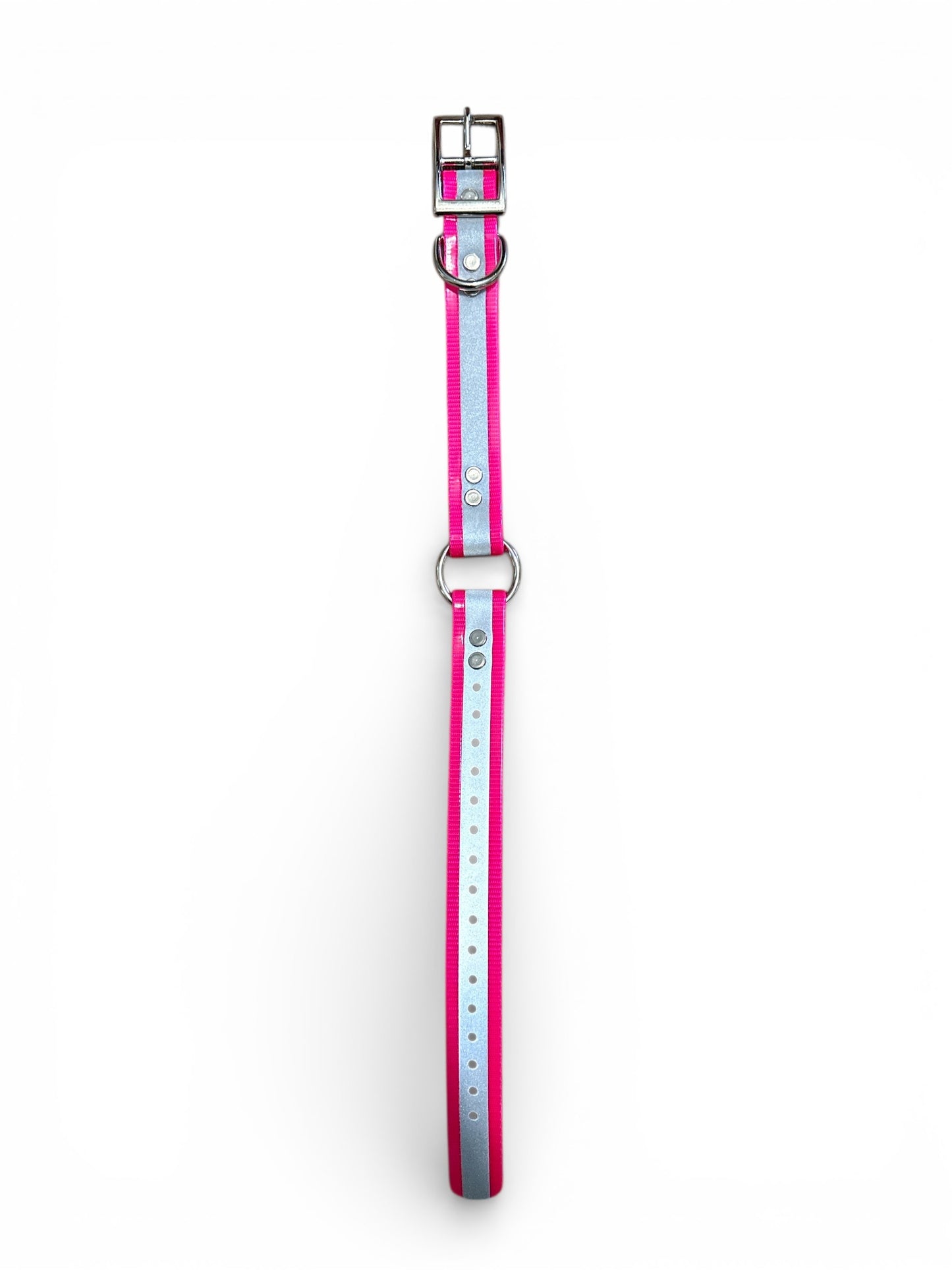 HOS 1" Reflective Premium Center Ring Dog Collar