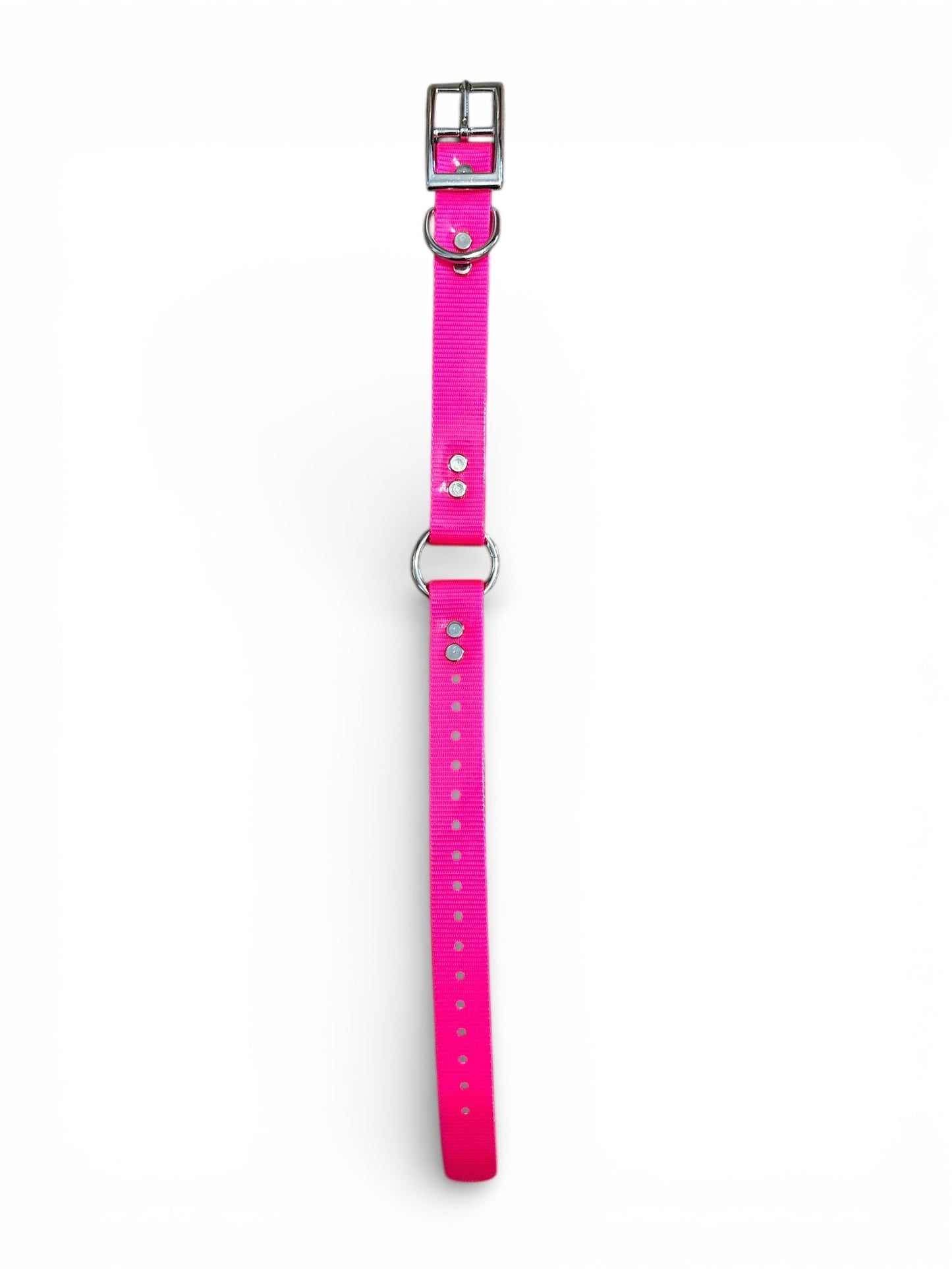 HOS 1" Solid Premium Center Ring Dog Collar
