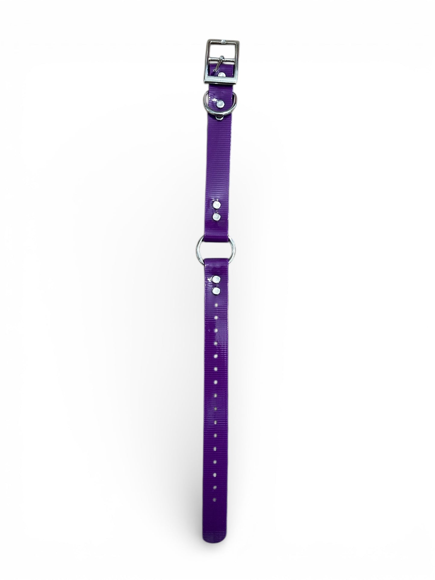 HOS 1" Solid Premium Center Ring Dog Collar