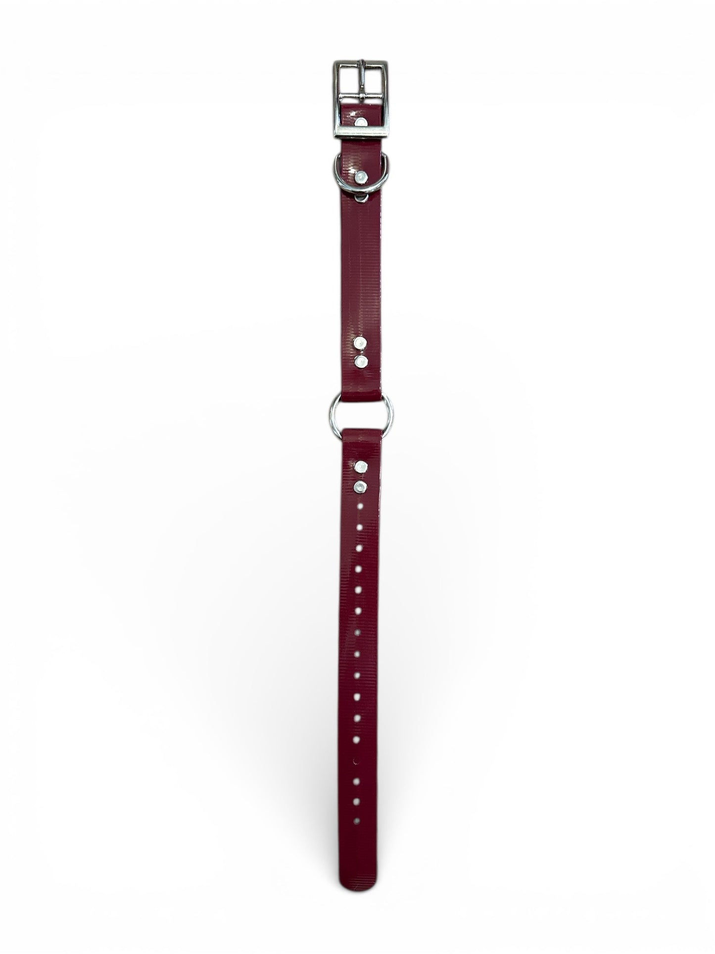 HOS 1" Solid Premium Center Ring Dog Collar