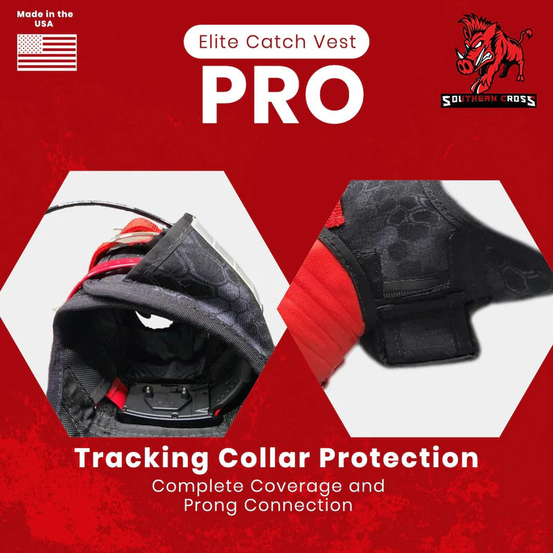 Elite Catch Vest PRO- Attached Collar Extreme Protection