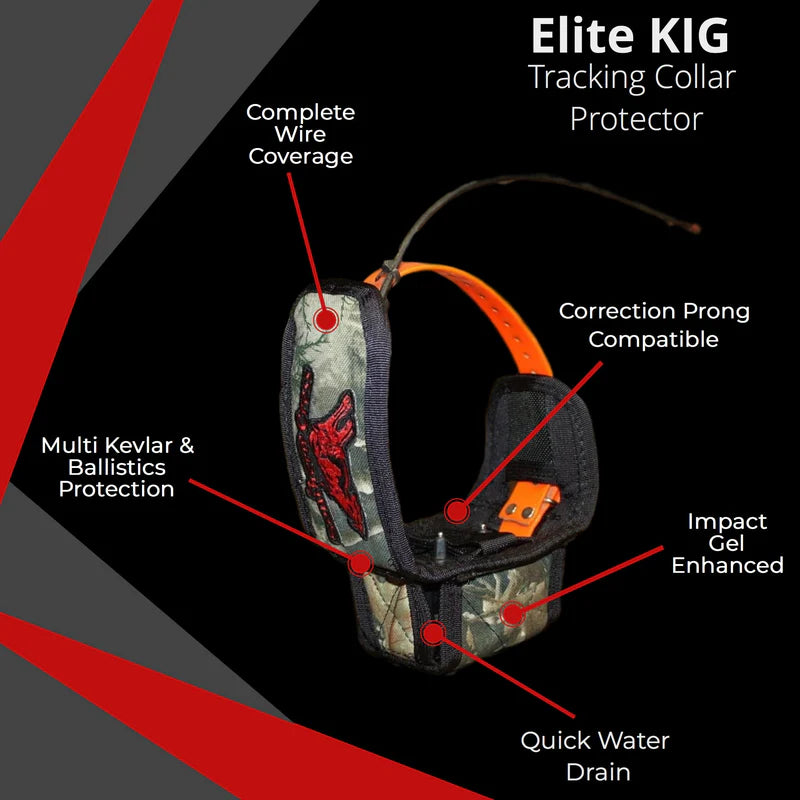 Elite KIG- Tracking Collar Unit and Wire Protector