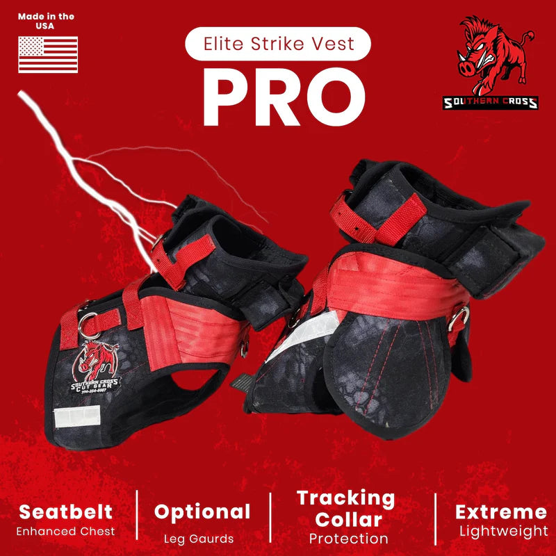 Southern Cross Elite Strike Vest PRO- Attached Collar Lightweight Extreme Protection