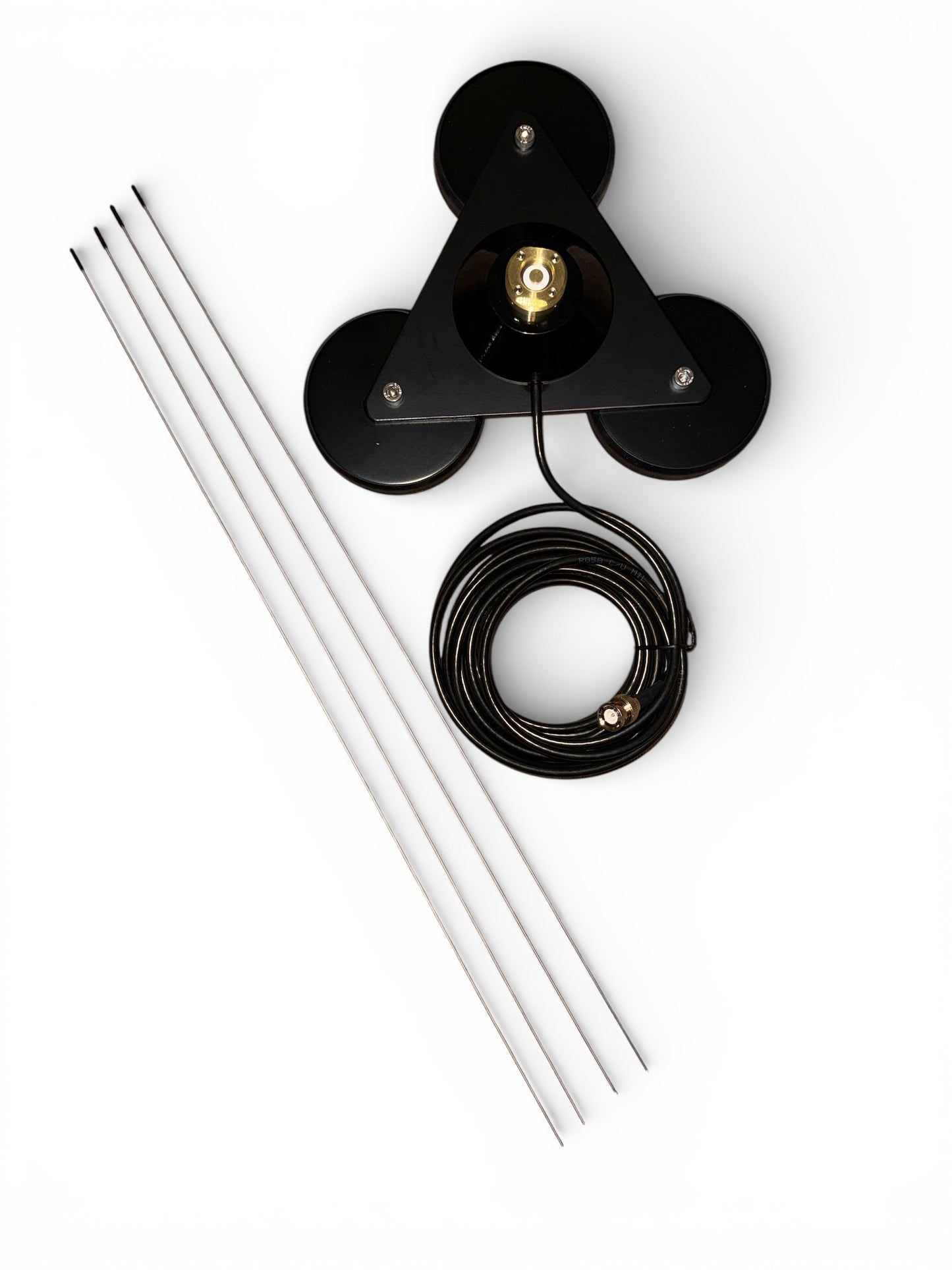 HOS Extended Triple Magnet Base With Ground Plane